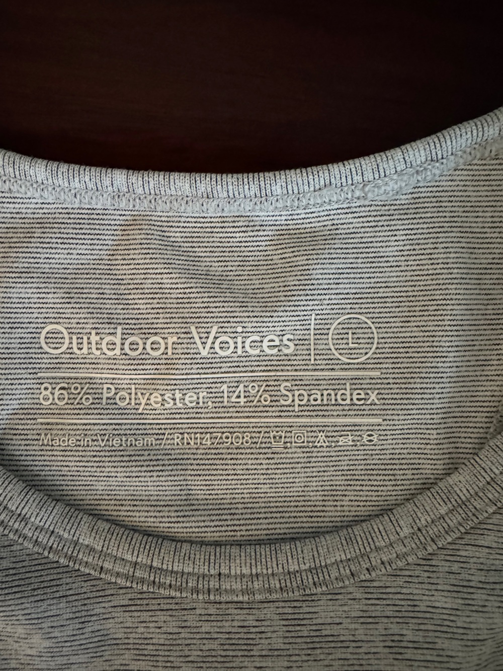 Outdoor Voices: Racerback Crop Tank - Picture 2 of 3